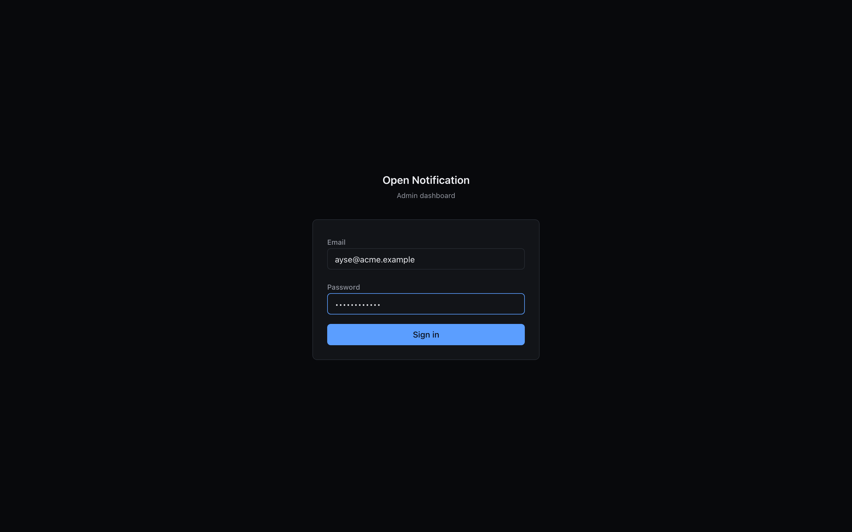 Login